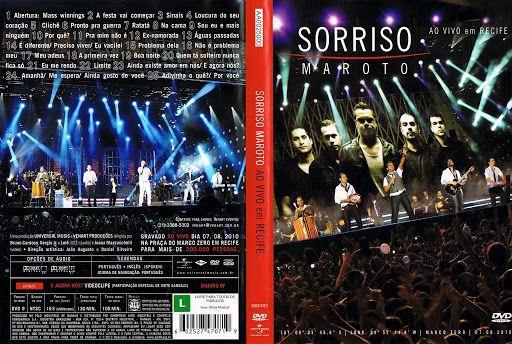 Dvd sorriso maroto 15 anos ao vivo - UNIVERSAL - Biografias
